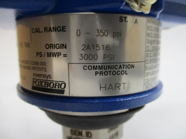 FOXBORO IGP10-T22E1F-M1 12.5-42VDC 3000PSI NSMP