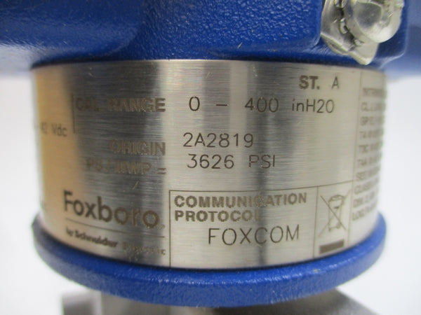 FOXBORO IDP10-D22C21F-M1L1 12.5-42VDC 3626PSI NSMP