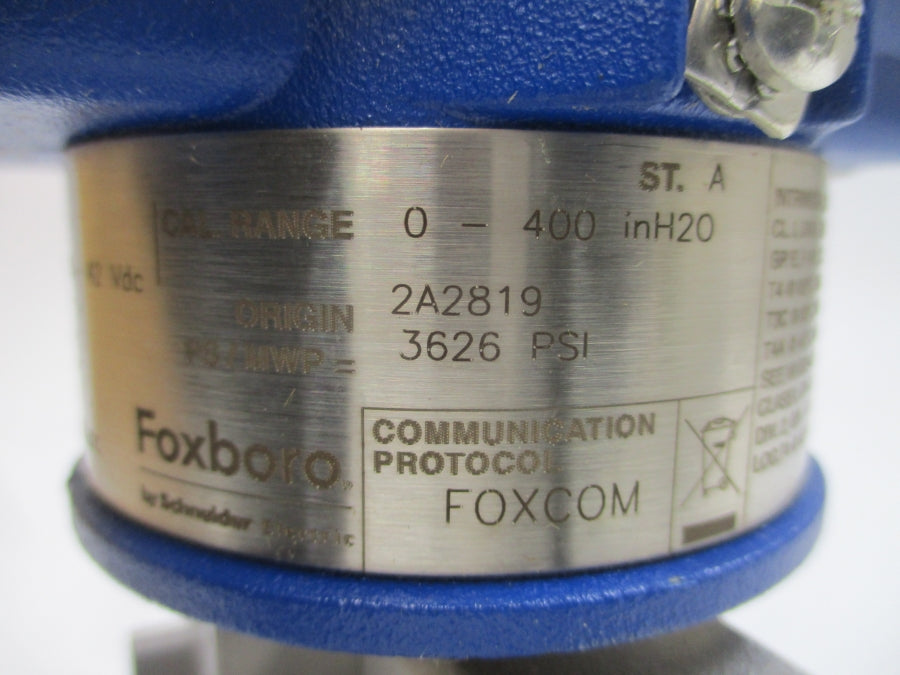 FOXBORO IDP10-D22C21F-M1L1 12.5-42VDC 3626PSI NSMP