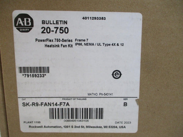 ALLEN BRADLEY SK-R9-FAN14-F7A SER. B 24VDC 2.40A NSMP