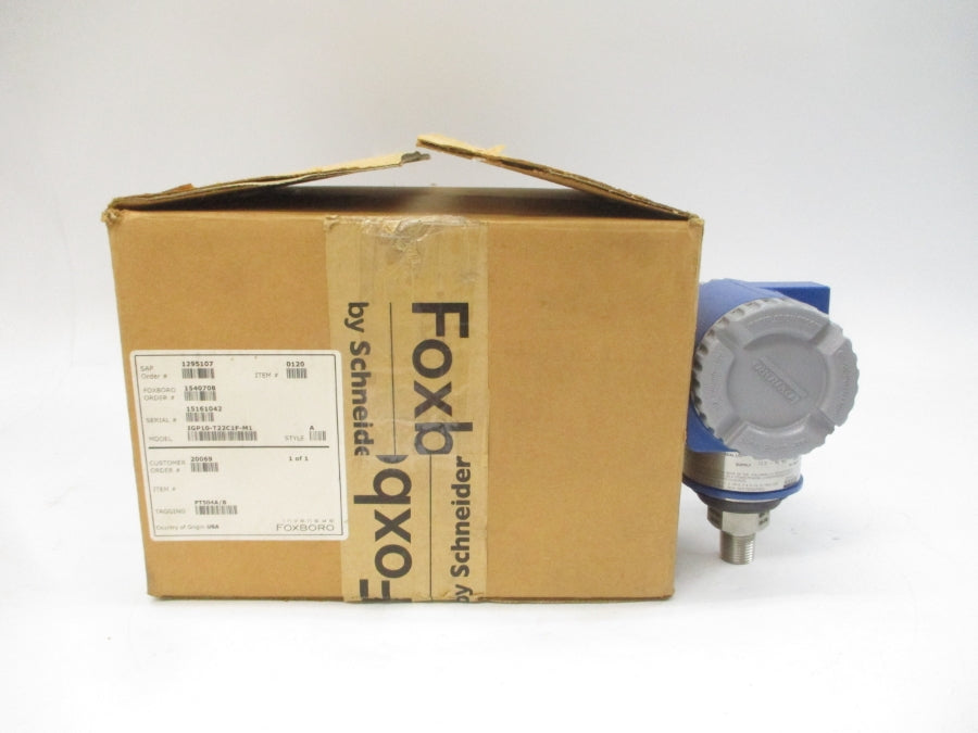 FOXBORO IGP10-T22C1F-M1 12.5-42VDC 30PSI NSMP
