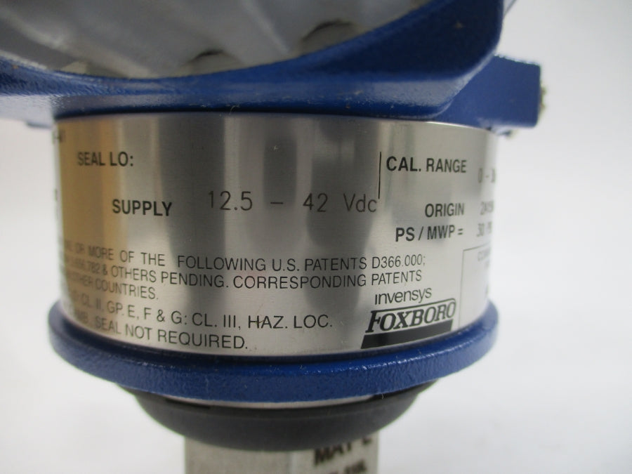 FOXBORO IGP10-T22C1F-M1 12.5-42VDC 30PSI NSMP
