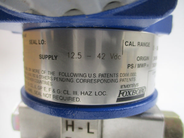 FOXBORO IDP10-T22C21F-M1 12.5-42VDC 3626PSI NSMP