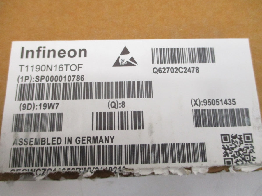 INFINEON T1190N16TOF (PKG OF 8) NSMP