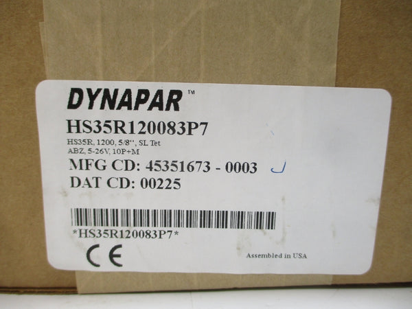 DYNAPAR HS35R120083P7 5-26V NSFS