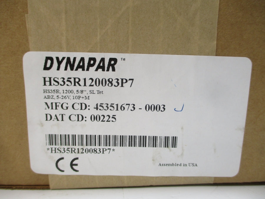 DYNAPAR HS35R120083P7 5-26V NSFS