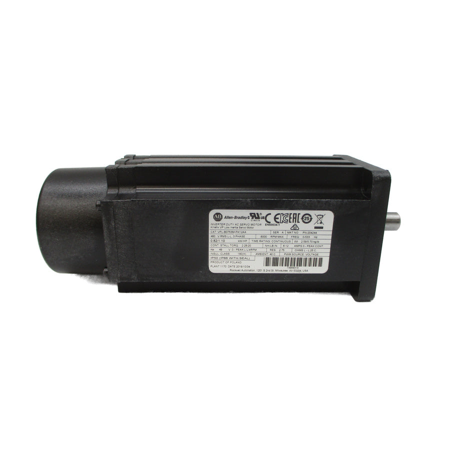 ALLEN BRADLEY VPL-B0753M-PK12AA SER. A 480VAC 6.12A NSNP