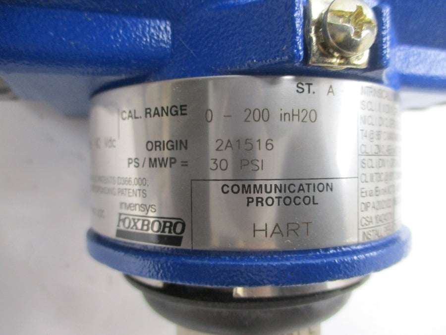 FOXBORO IGP10-T22C1F-M1L1 12.5-42VDC 30PSI NSNP