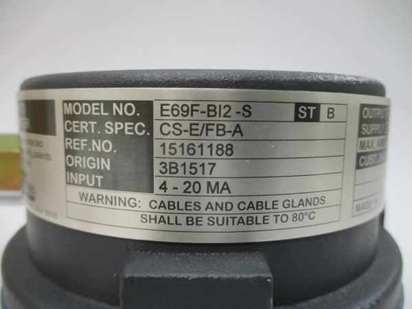 FOXBORO E69F-BI2-S 19-23PSI NSMP