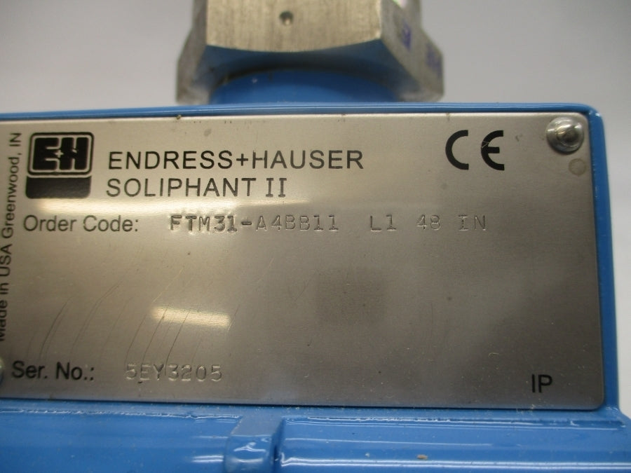 ENDRESS+HAUSER FTM31-A4BB11 48" NSMP