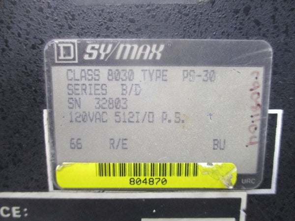 SQUARE D 8030PS-30 SER. B/D 120VAC UNMP