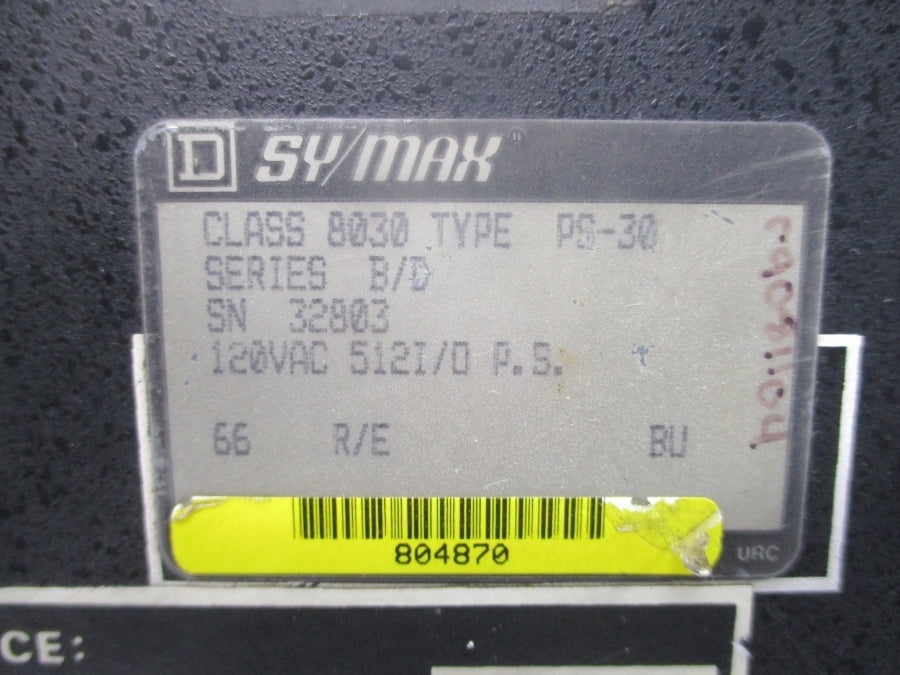 SQUARE D 8030PS-30 SER. B/D 120VAC UNMP