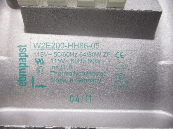 EBMPAPST W2E200-HH86-05 115V NSNP
