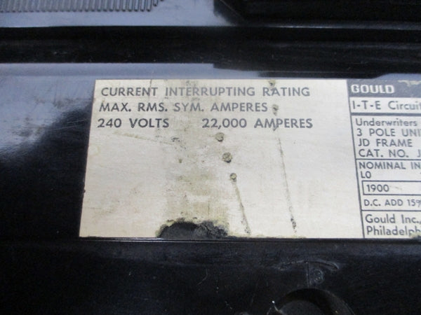 GOULD JD3-B400 240VAC 400A NSNP