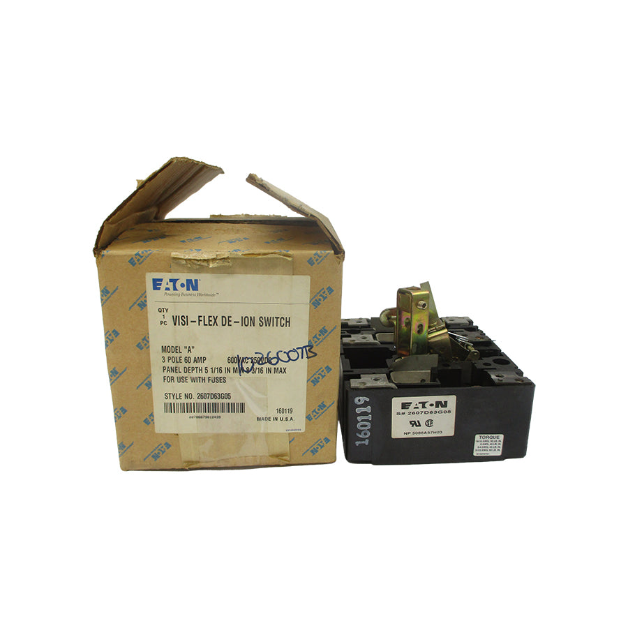 EATON 2607D63G05 600VAC 60A NSMP