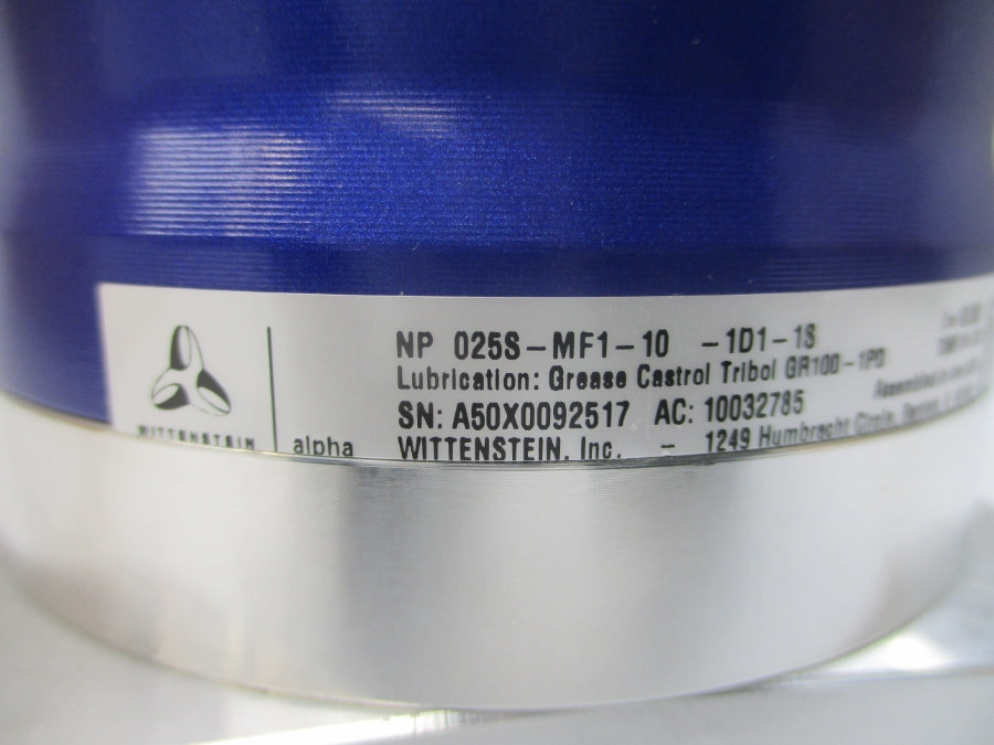 WITTENSTEIN NP025S-MF1-10-1D1-1S NSMP