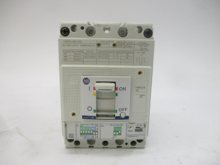 ALLEN BRADLEY 140MG-H8E-C60 SER. A 600V 60A NSMP
