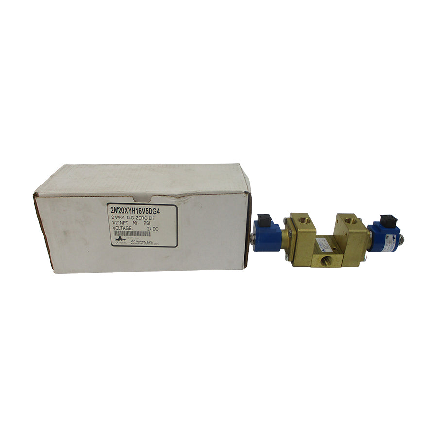 GC VALVES 2M20XYH16V5DG4 24VDC 90PSI 1/2" NSMP