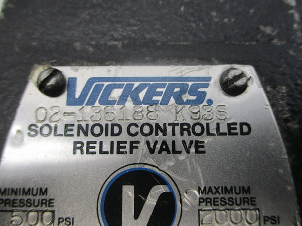 VICKERS CT5060CCMFWB5100 02-136188 110/120V .48/.46A 500-2000PSI NSNP