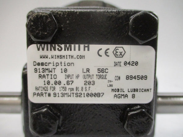 WINSMITH 913MWTS21000B7 913MWT10LR56C NSMP