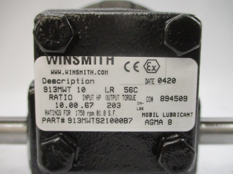 WINSMITH 913MWTS21000B7 913MWT10LR56C NSMP