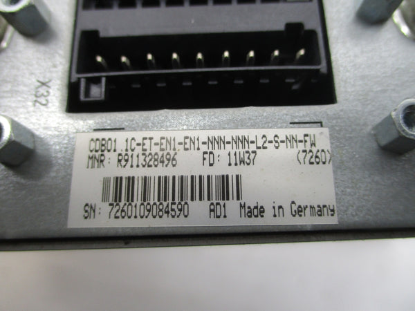 REXROTH CDB01.1C-ET-EN1-EN1-NNN-NNN-L2-S-NN-FW R911328496 254-750VDC 17A UNMP