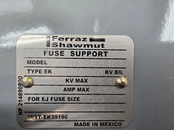 FERRAZ SHAWMUT 9F61AEB401 EK-1DD 450A NSNP