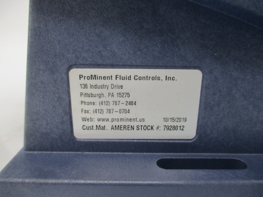 PROMINENT DLTA1612PVT4000UDC031EN0 100-240V 0.9-0.55A 232PSI NSNP