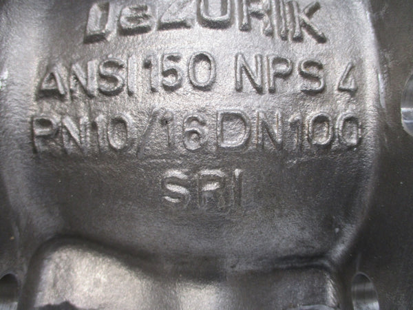 DEZURIK 2107102R002 B16.34 285PSI 4" NSNP