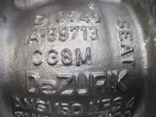 DEZURIK 2107102R002 B16.34 285PSI 4" NSNP