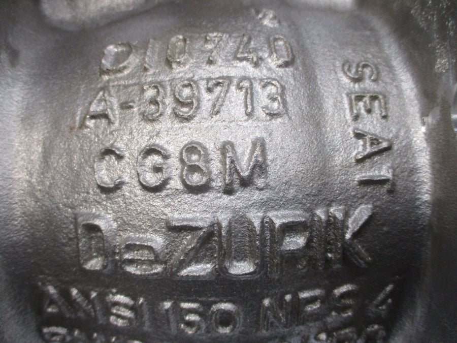 DEZURIK 2107102R002 B16.34 285PSI 4" NSNP