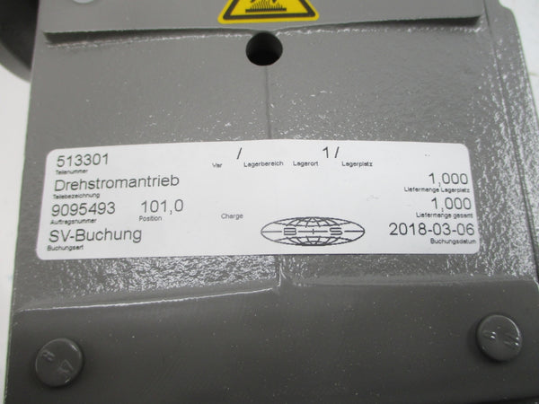 STOBER RD11W0-2000-025-4 K21080K4U/3382 480V 0.75A NSNP
