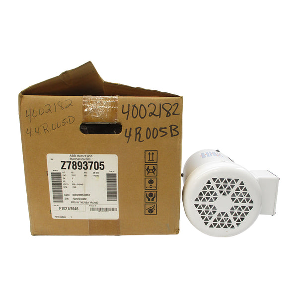 BALDOR Z7893705 35E3253M492G1 208-230/460V 3.1-3/1.5A NSMP