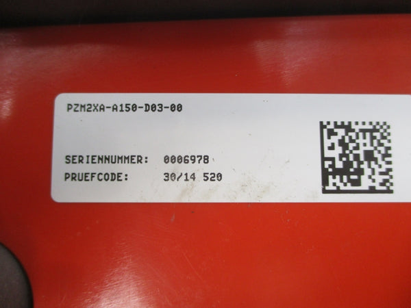 SEW-EURODRIVE PZM2XA-A150-D03-00 380-500VAC 50A (NO COVER) UNMP