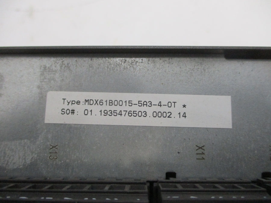 SEW-EURODRIVE MDX61B0015-5A3-4-0T 08279756 380-500VAC 3.6/4.0A UNMP