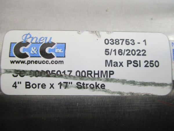 PNEU C&C SC-00025017.00RHMP 038753-1 250PSI 4"X17" NSNP