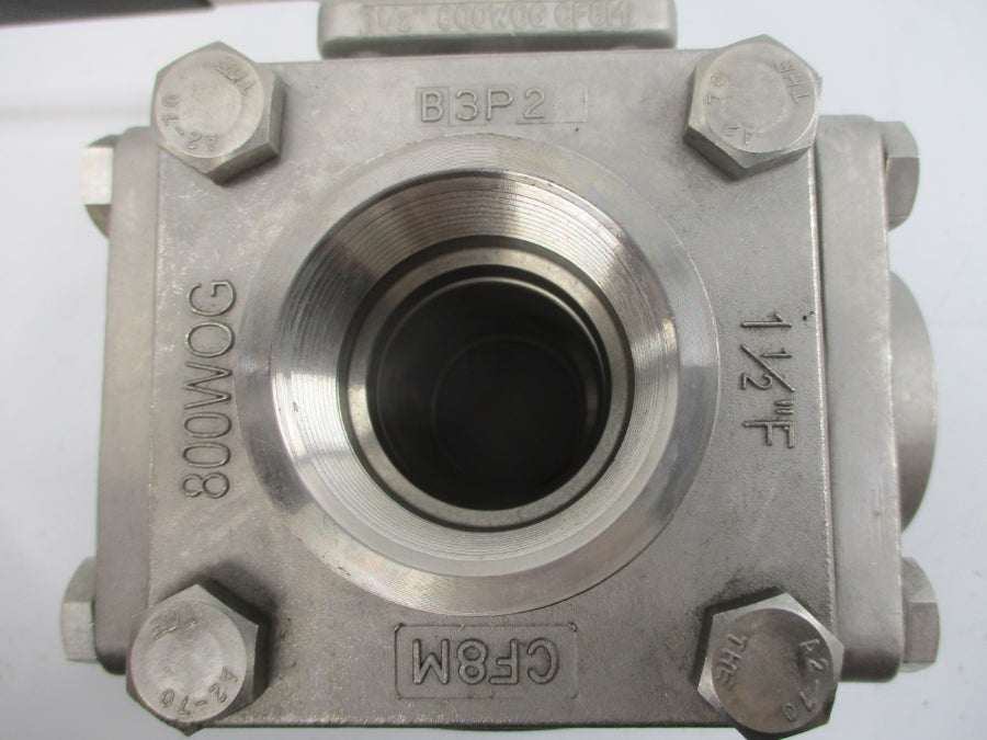 TRIAD 800WOG CF8M 1-1/2" NSNP