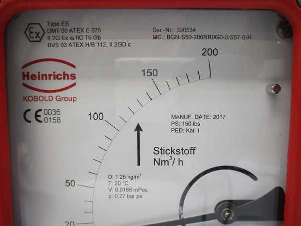 HEINRICHS BGN-S50-206RR0G0-0-S57-0-H NSNP