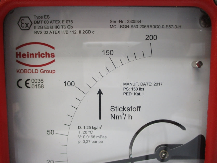 HEINRICHS BGN-S50-206RR0G0-0-S57-0-H NSNP
