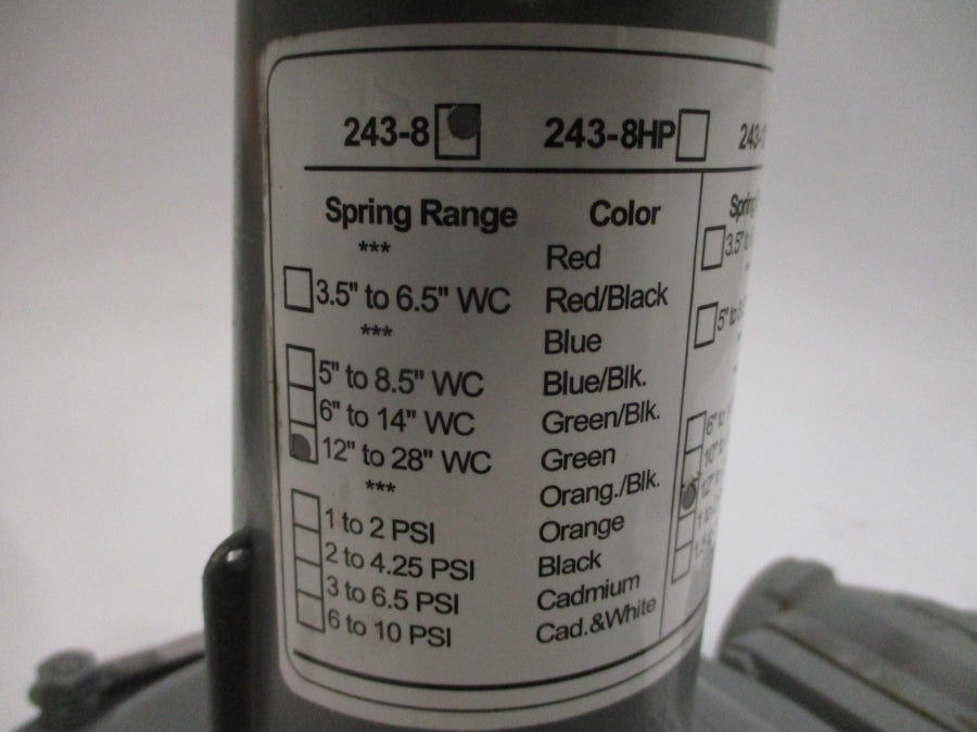 SENSUS 243-8 IRV 12"-28"WC 1/2" NSNP