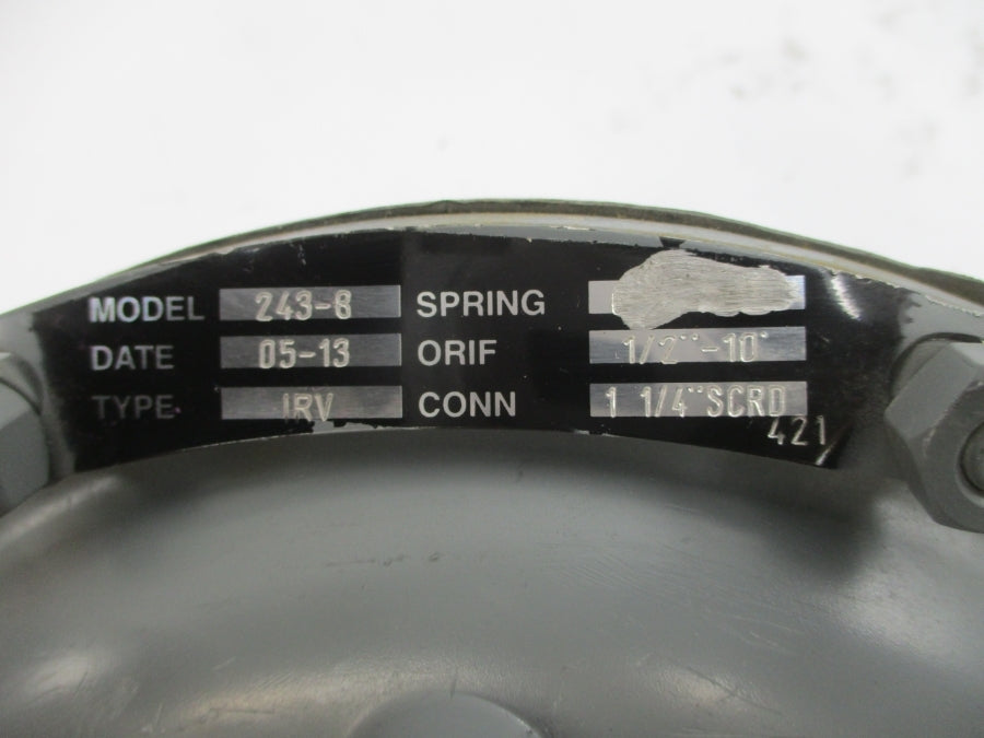 SENSUS 243-8 IRV 12"-28"WC 1/2" NSNP