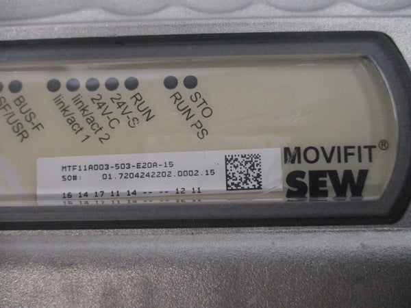 SEW EURODRIVE MTF11A003-503-E20A-15 380-500VAC 1.3A NSNP