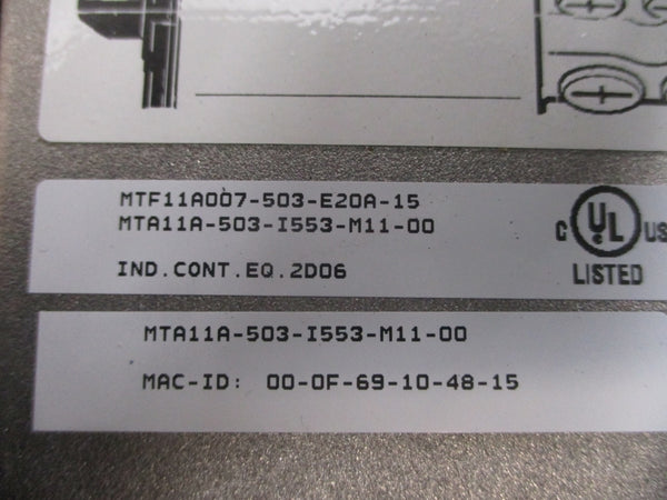 SEW-EURODRIVE MTF11A007-503-E20A-15 380-500VAC 1.9A NSMP
