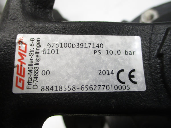 GEMU 675100D3917140 150PSI 4" NSNP