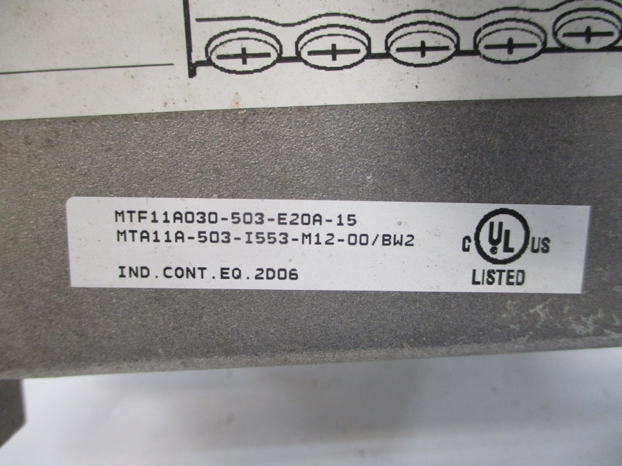 SEW-EURODRIVE MTF11A030-503-E20A-15 380-500VAC 6.7A NSNP