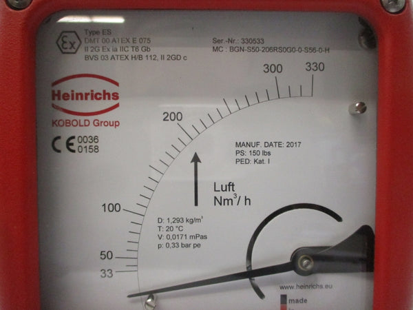 HEINRICHS BGN-S50-206RS0G0-0-S56-0-H NSNP