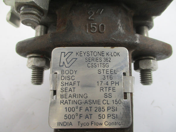 KEYSTONE CSS1TSG SER. 362 50/285PSI 2" UNMP