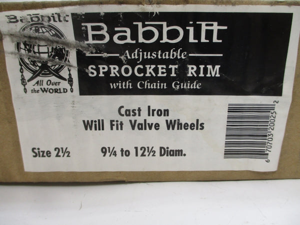 BABBITT 2-1/2" 9-1/4"X12-1/2" NSMP