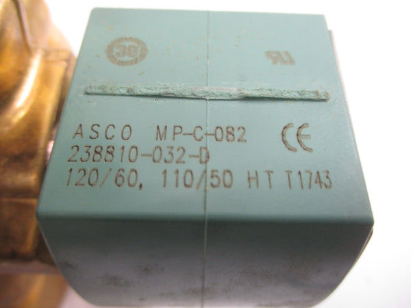 ASCO 8220G031 110/120V 5-150PSI 2" NSMP