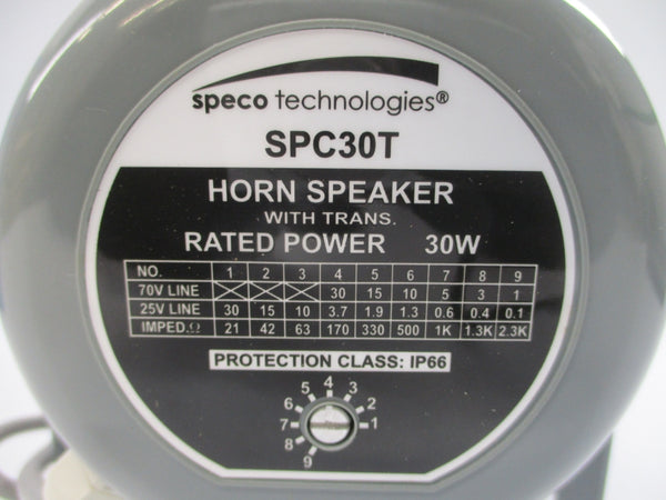 SPECO TECHNOLOGIES SPC30T 70/25V NSMP